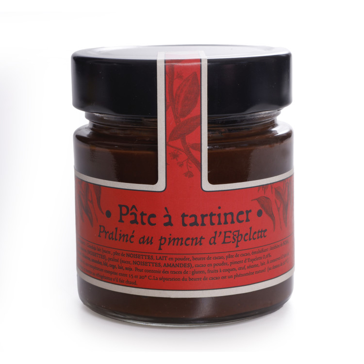 Pâte à tartiner artisanale praliné noisettes