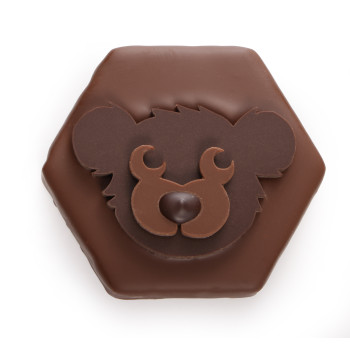 Ours praliné pétillant chocolat au lait