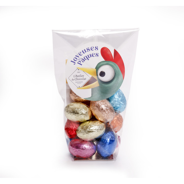 Coffret trésors du lapin en chocolat de Pâques