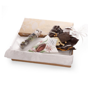 Bouquet de chocolat Félicitations et sa réglette de galets des gaves