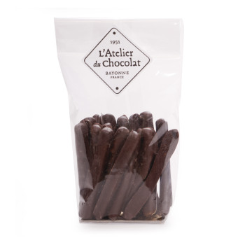 Orangettes artisanales au chocolat noir