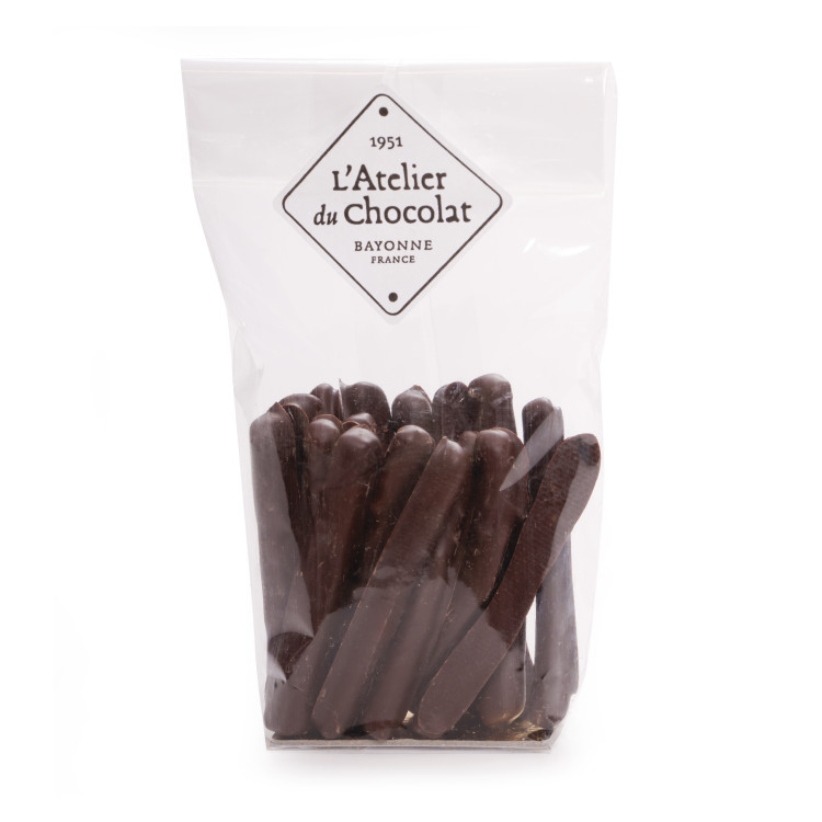 Orangettes artisanales au chocolat noir