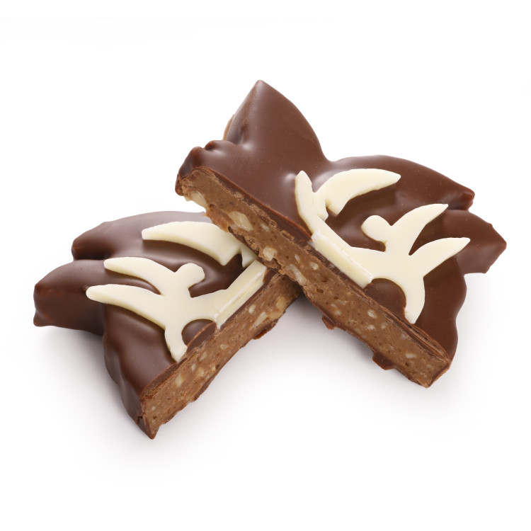 Raton laveur praliné cacahuètes chocolat au lait chocolats de Noël