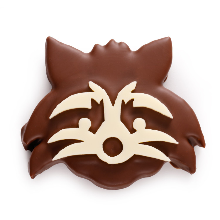 Raton laveur praliné cacahuètes chocolat au lait chocolats de Noël