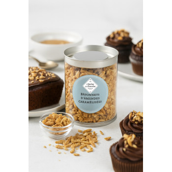Bâtonnets d'amandes caramélisées