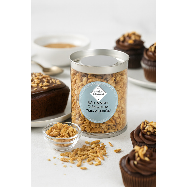 Bâtonnets d'amandes caramélisées