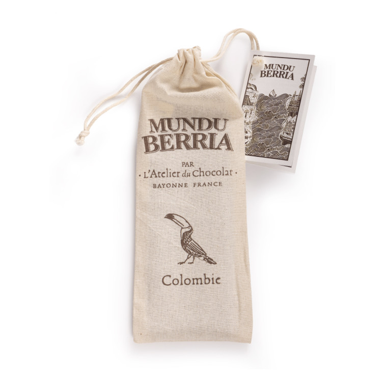 Tablette chocolat noir Colombie - Mundu Berria