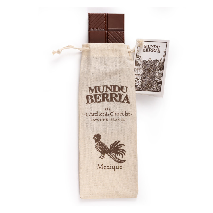 Tablette chocolat noir Mexique - Mundu Berria