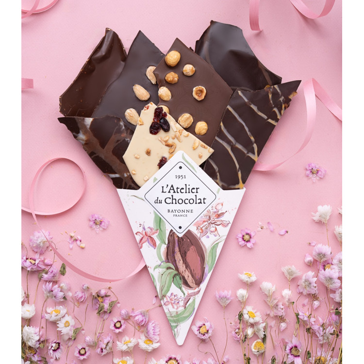 Bouquet de chocolat octobre rose