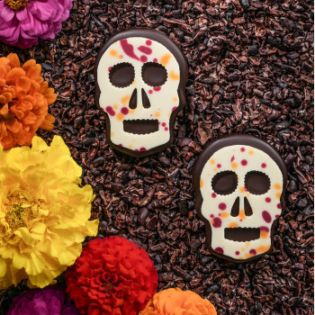 Bouchée ganache chocolat pure origine Mexique Halloween