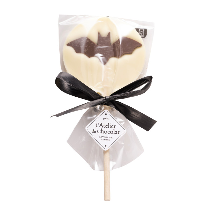 Sucettes trois chocolats Halloween