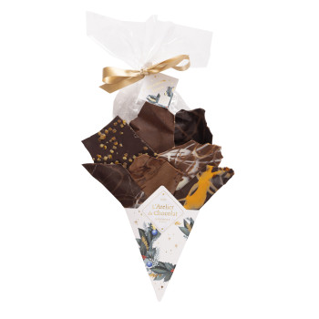Bouquet de chocolat joyeuses fêtes
