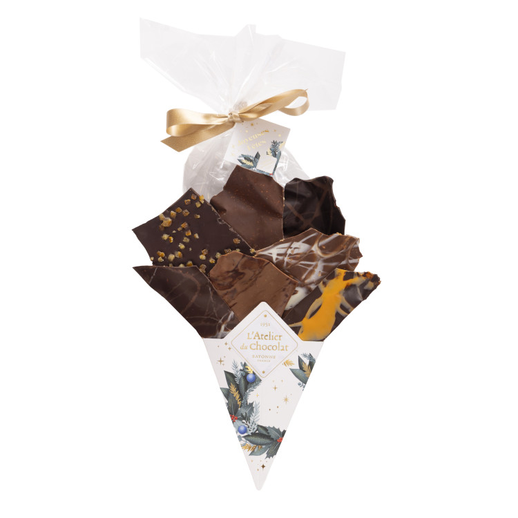 Bouquet de chocolat joyeuses fêtes