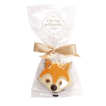 Renard praliné nature chocolat blanc