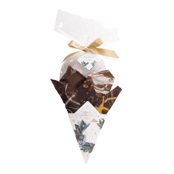 Coffret cadeau chocolat de Noël traditions gourmandes livraison rapide chocolats de noel meilleur chocolat artisanal