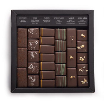 Boîte de chocolats 100 % lait Ilbarritz