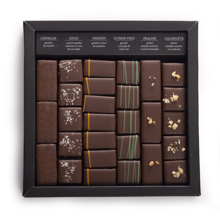 Boîte de chocolats 100 % lait Ilbarritz