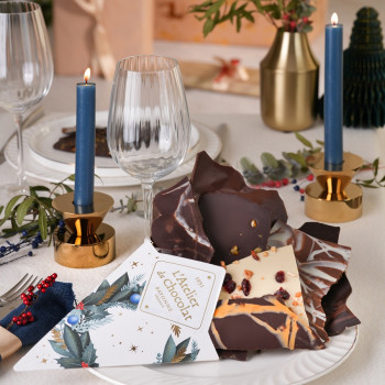 BOUQUET DE CHOCOLAT JOYEUSES FÊTES LIVRAISON CADEAU ORIGINAL CHOCOLATS NOEL ATELIER DU CHOCOLAT