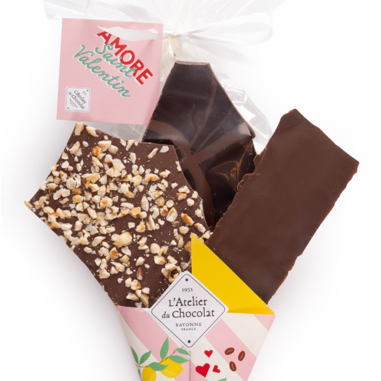 Bouquet de chocolat collector saint valentin