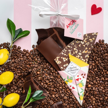 BOUQUET DE CHOCOLAT COLLECTOR SAINT VALENTIN CADEAU ORIGINAL CHOCOLATS ST VALENTIN ATELIER DU CHOCOLAT