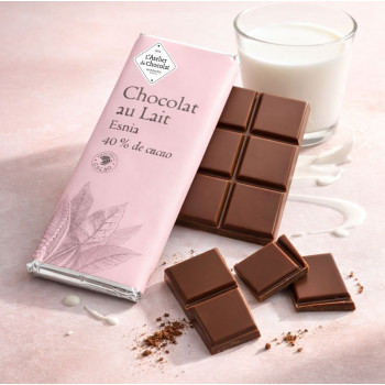 Tablette chocolat au lait Esnia