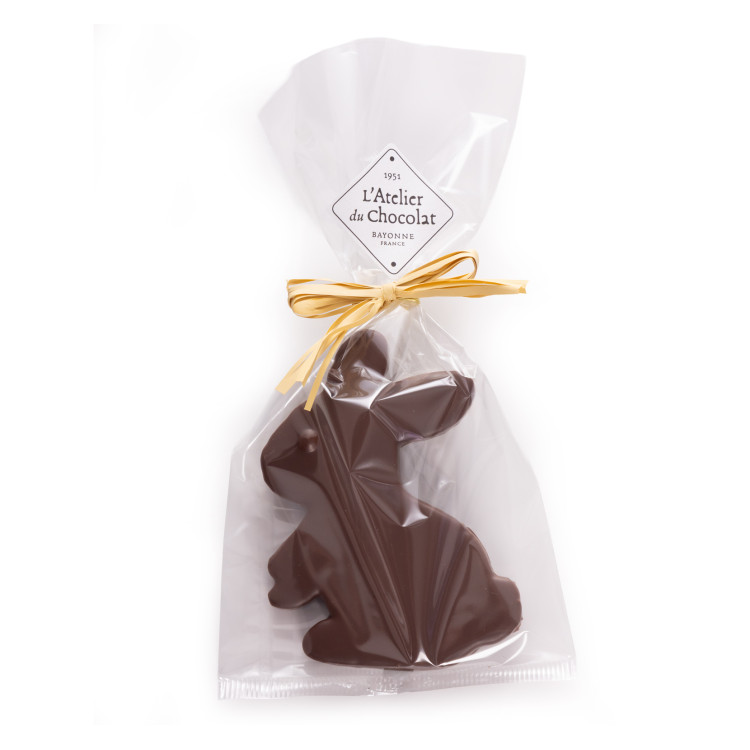 Lapin feuilleté praliné chocolat au Lait pâques
