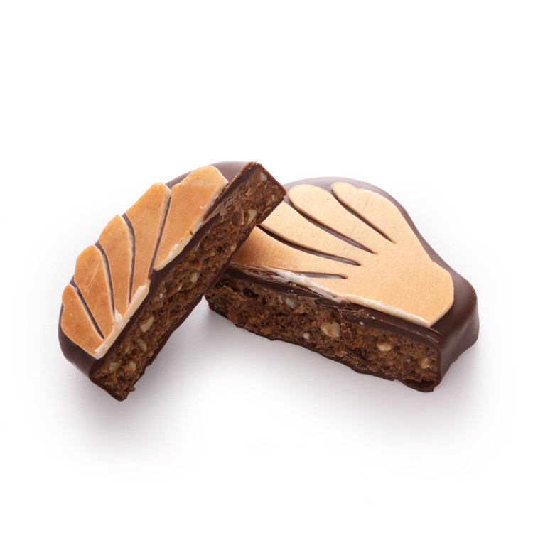 Coquillage praliné rocher chocolat au lait