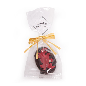 Crabe praliné coco chocolat noir livraison rapide chocolats de pâques