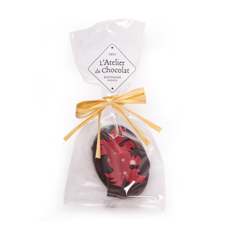 Crabe praliné coco chocolat noir livraison rapide chocolats de pâques