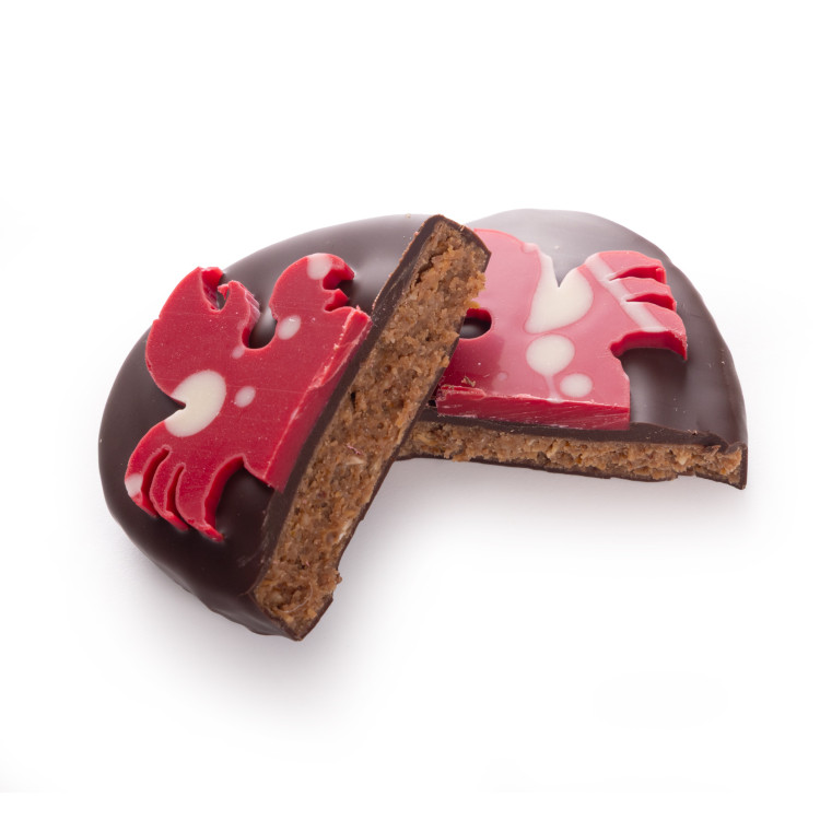 Crabe praliné coco chocolat noir livraison rapide chocolats de pâques