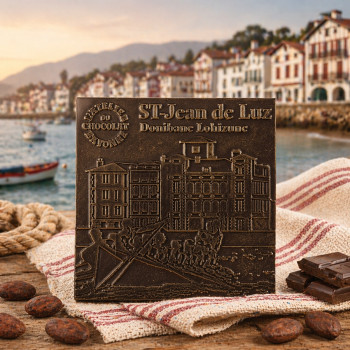 Carré chocolat noir Saint-Jean-de-Luz