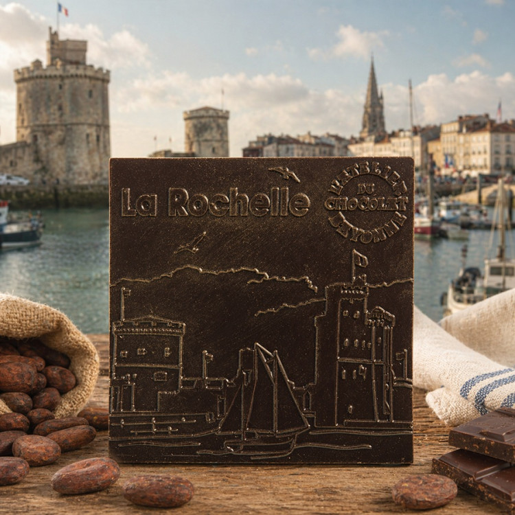 Carré chocolat noir La Rochelle