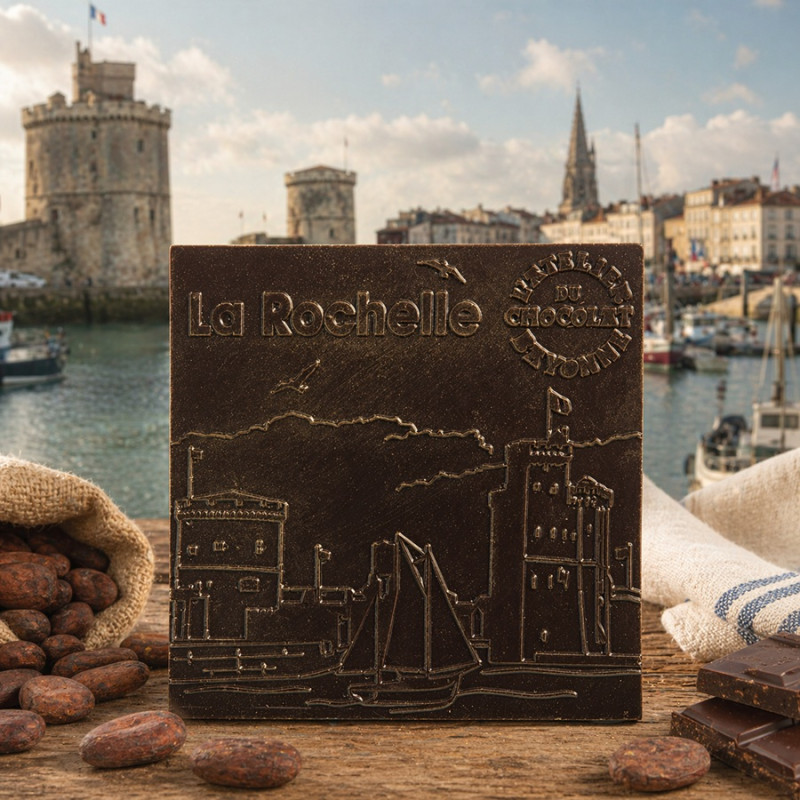 Carré chocolat noir La Rochelle