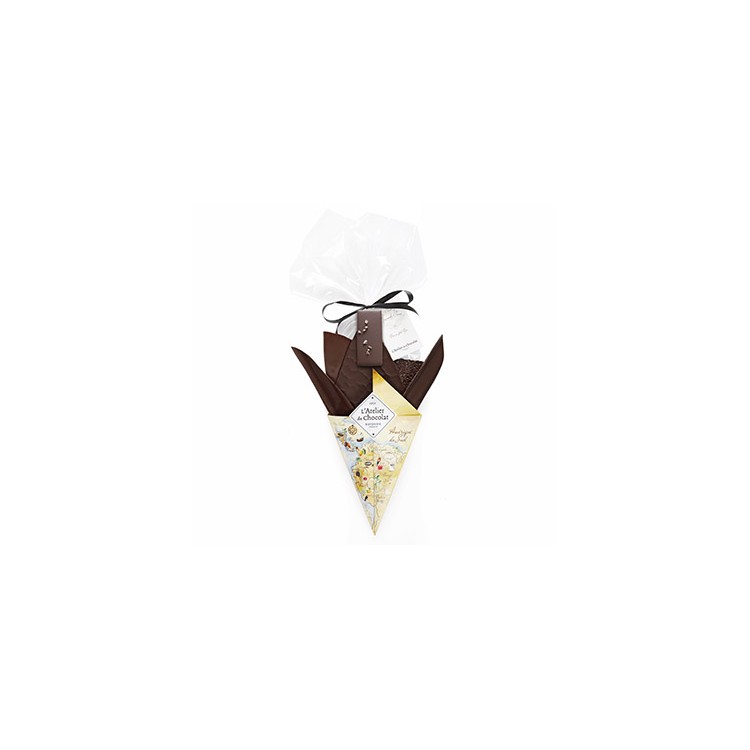 Bouquet de chocolat noir  grand crus d'Amérique