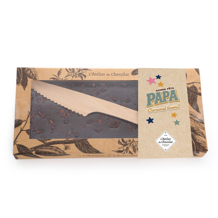 Chokaria caramel éclats de cacao bonne fête papa