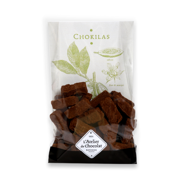Chokilas Gianduja Noisettes Chocolat Noir