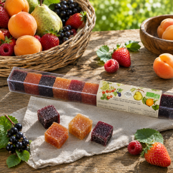 Pâtes de fruits artisanales bio