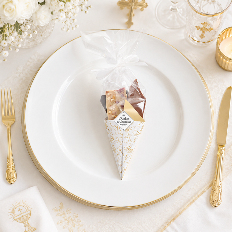Mini Bouquet de Chocolat Communion