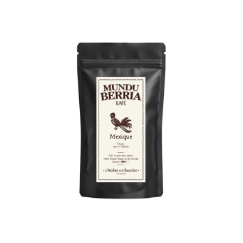 café en grains grands crus Mundu Berria Mexique livraison 24h chocolat d'exception atelier du chocolat