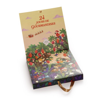 Calendrier de l’Avent chocolat de Noël à partager en famille livraison 24h