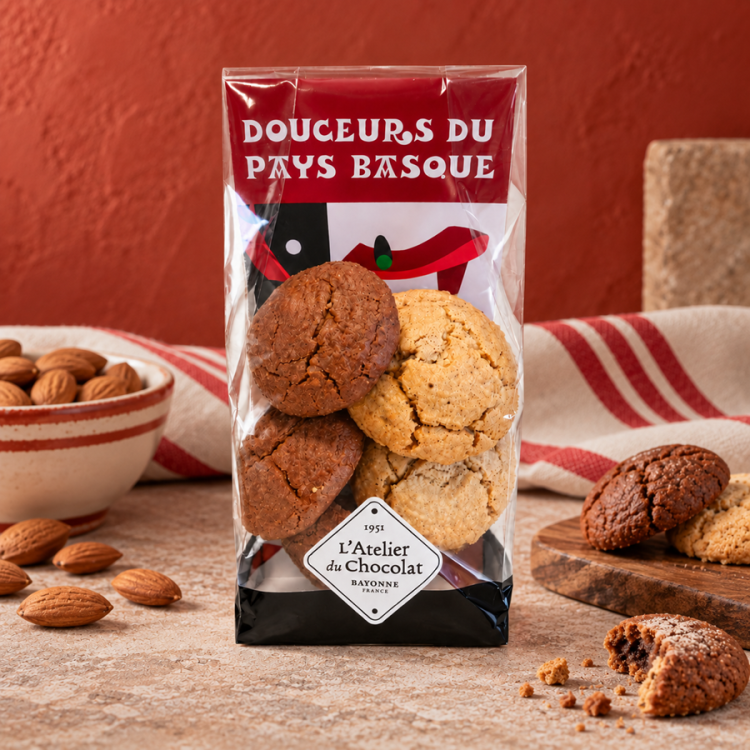 macarons basques artisanaux chocolat atelier du chocolat assortiment