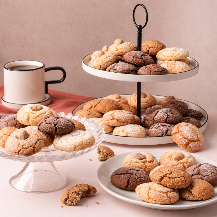 plateau macarons basques artisanaux chocolat café atelier du chocolat assortiment
