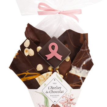 Bouquet de Chocolat Octobre Rose chocolat solidaire