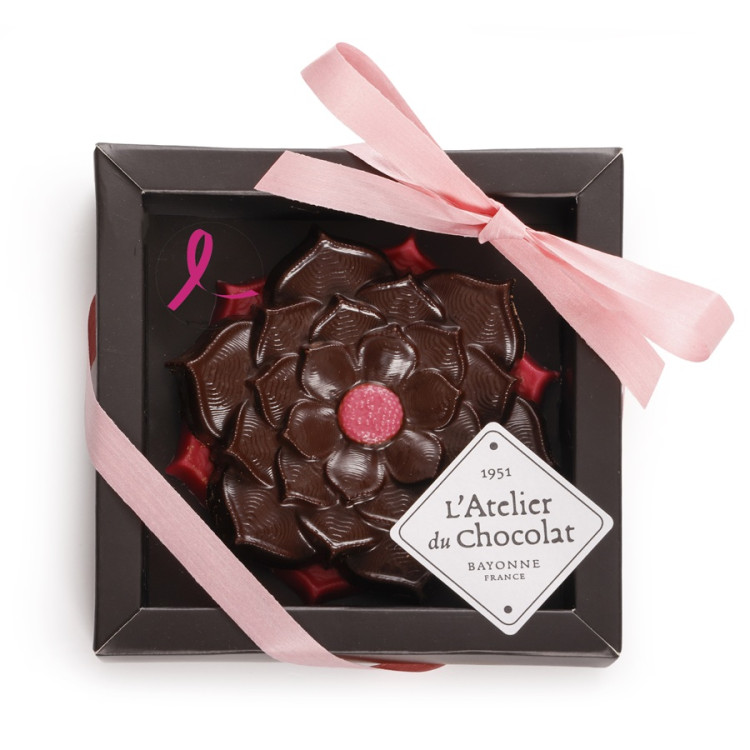 Assortiment de chocolats Octobre Rose solidaire