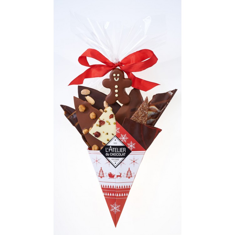 Bouquet de chocolat Noël et sa bouchée pain d'épices
